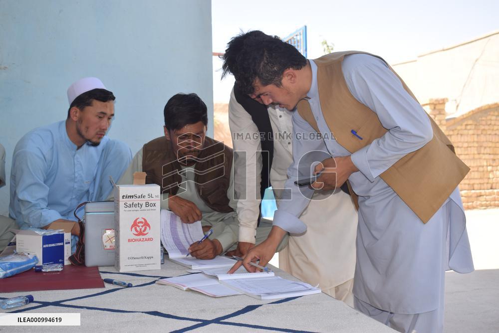 AFGHANISTAN-JAWZJAN-COVID-19-IMMUNIZATION CAMPAIGN
