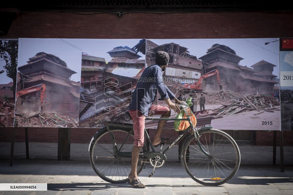 NEPAL-KATHMANDU-CHINESE AID-WORLD HERITAGE PALACE-RESTORATION