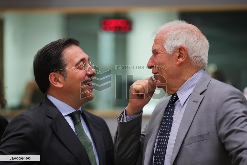 BELGIUM-BRUSSELS-EU FOREIGN AFFAIRS COUNCIL-MEETING
