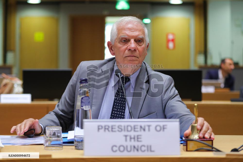 BELGIUM-BRUSSELS-EU FOREIGN AFFAIRS COUNCIL-MEETING