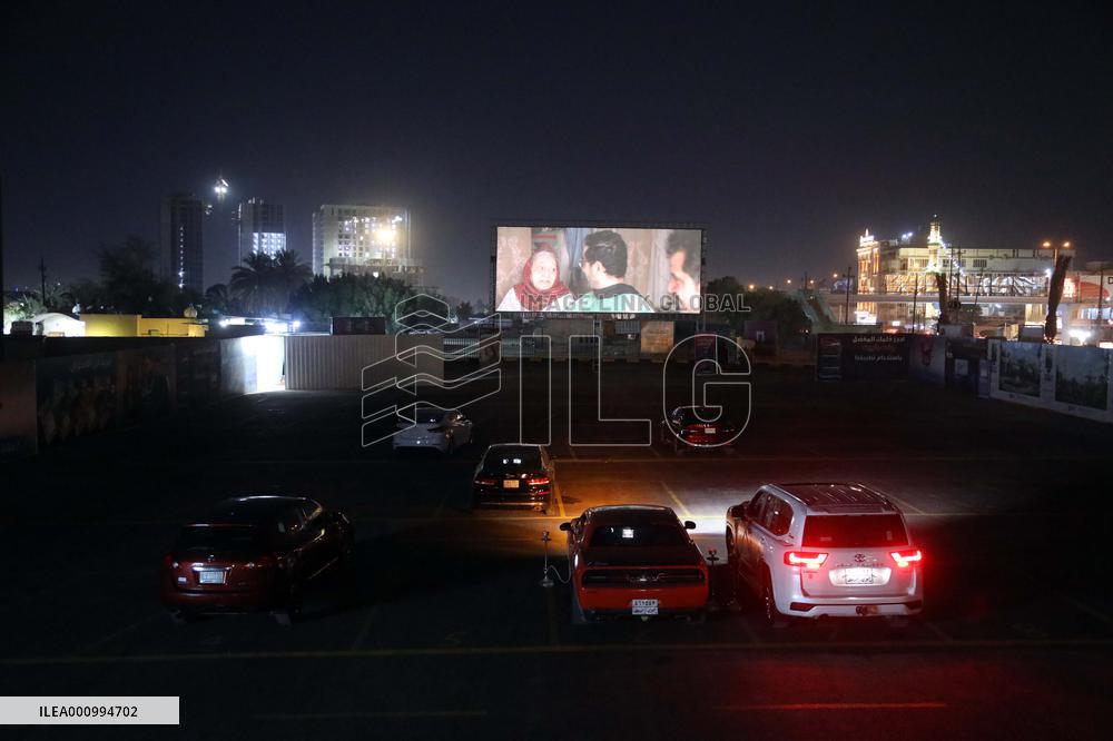 IRAQ-BAGHDAD-DRIVE-IN MOVIE THEATER