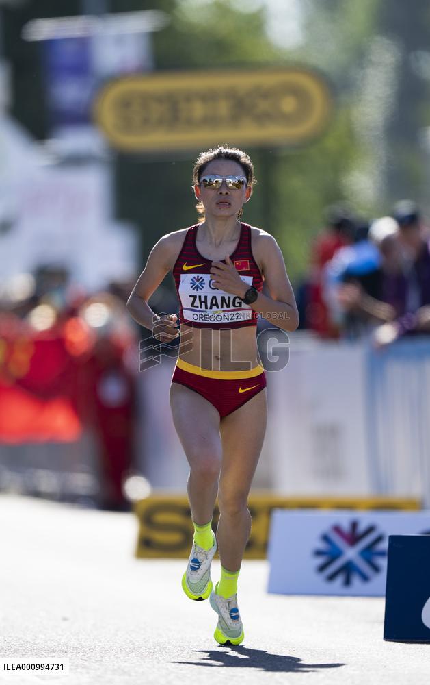 (SP)U.S.-EUGENE-ATHLETICS-WORLD CHAMPIONSHIPS-WOMEN'S MARATHON