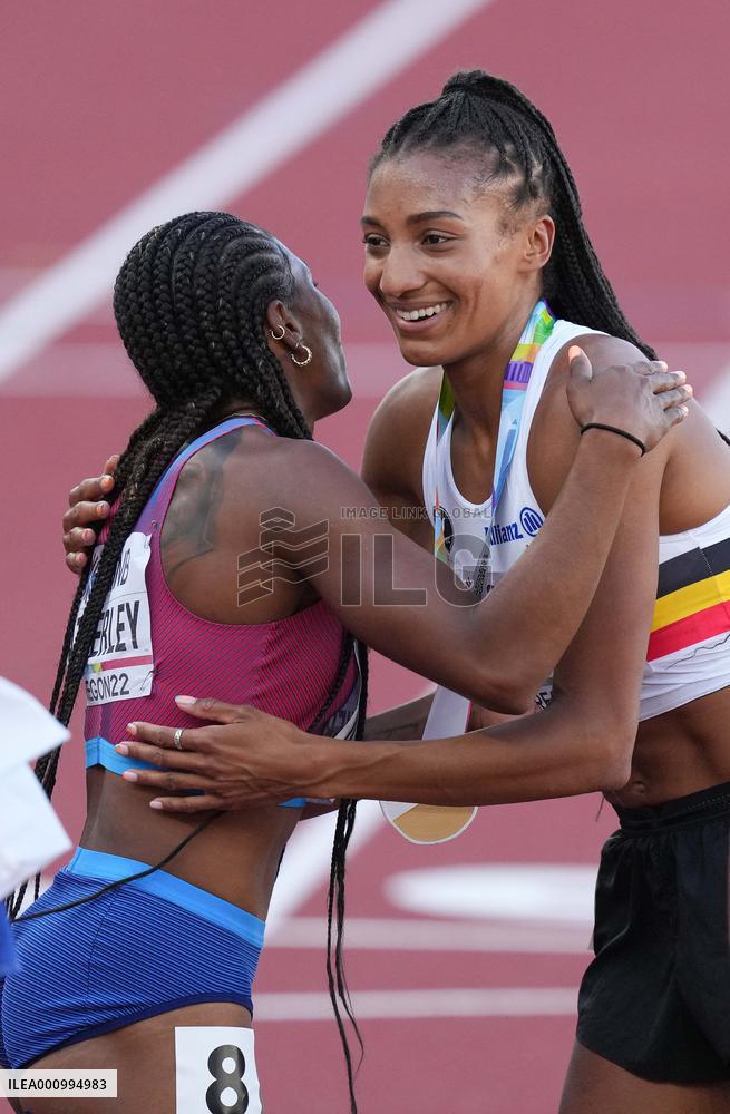 (SP)U.S.-EUGENE-ATHLETICS-WORLD CHAMPIONSHIPS-WOMEN'S HEPTATHLON
