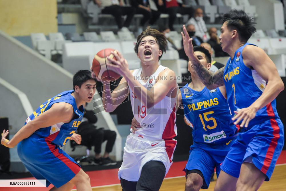 (SP)INDONESIA-JAKARTA-BASKETBALL-FIBA ASIA CUP 2022-JPN VS PHI