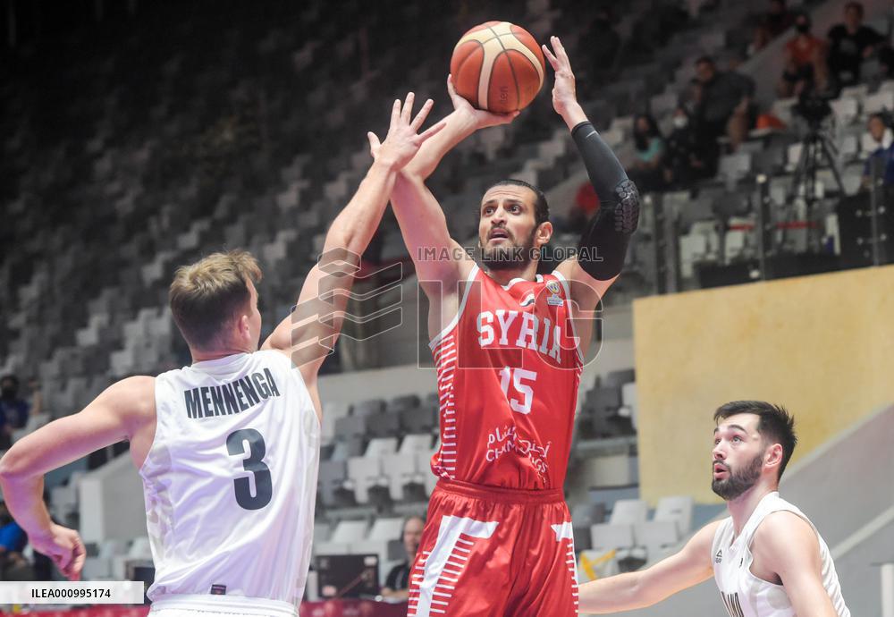 (SP)INDONESIA-JAKARTA-BASKETBALL-FIBA ASIA CUP 2022-NZL VS SYR