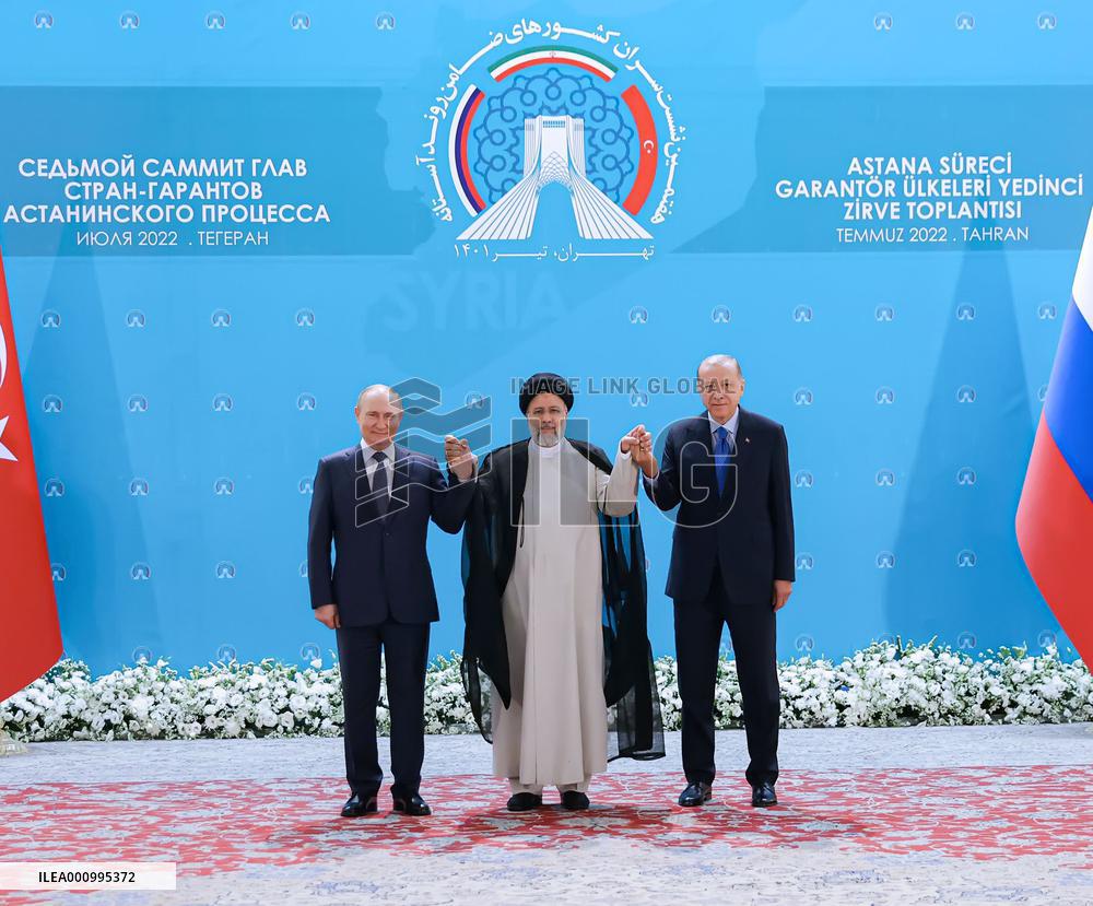 IRAN-TEHRAN-RUSSIA-TÜRKIYE-TRILATERAL MEETING