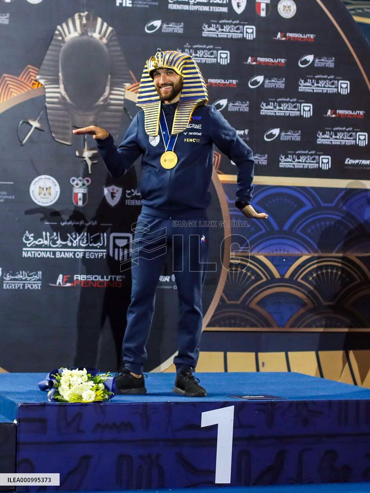 (SP)EGYPT-CAIRO-FENCING-2022 WORLD CHAMPIONSHIPS-MEN'S EPEE INDIVIDUAL-FINAL