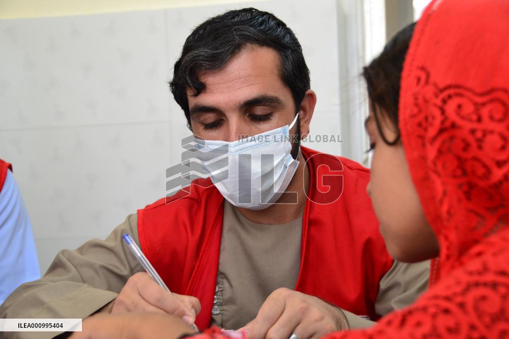 AFGHANISTAN-KANDAHAR-HOSPITAL-CHOLERA TREATMENT