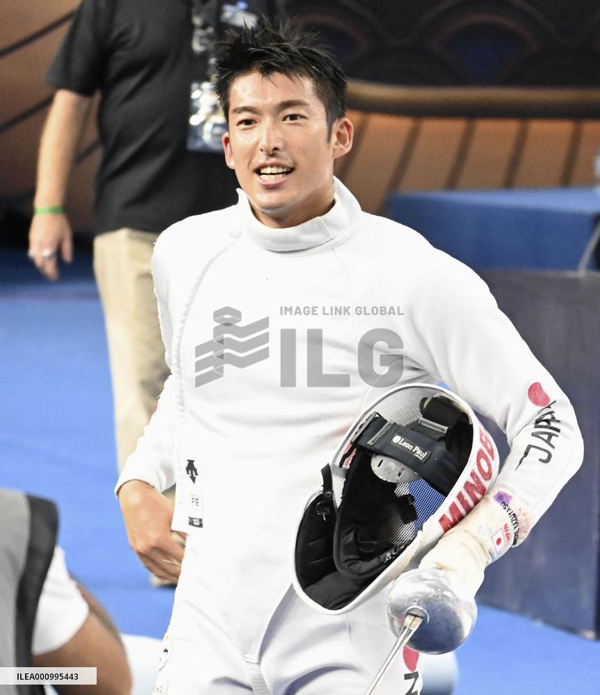 Fencing: Minobe wins Japan's 1st-ever worlds medal in epee