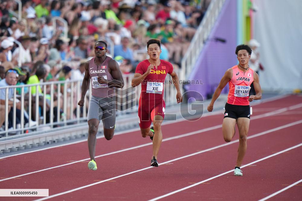 (SP)U.S.-EUGENE-ATHLETICS-WORLD CHAMPIONSHIPS-MEN'S 200M SEMIFINALS