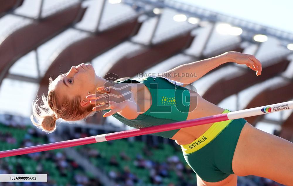 (SP)U.S.-EUGENE-ATHLETICS-WORLD CHAMPIONSHIPS-WOMEN'S HIGH JUMP FINAL