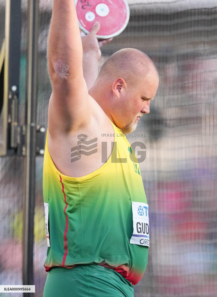 (SP)U.S.-EUGENE-ATHLETICS-WORLD CHAMPIONSHIPS-MEN'S DISCUS THROW-FINAL