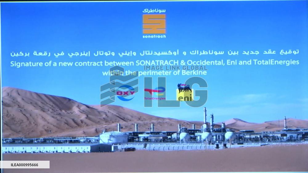 Algeria inks 4-bln-USD gas deal with 3 int'l energy groups