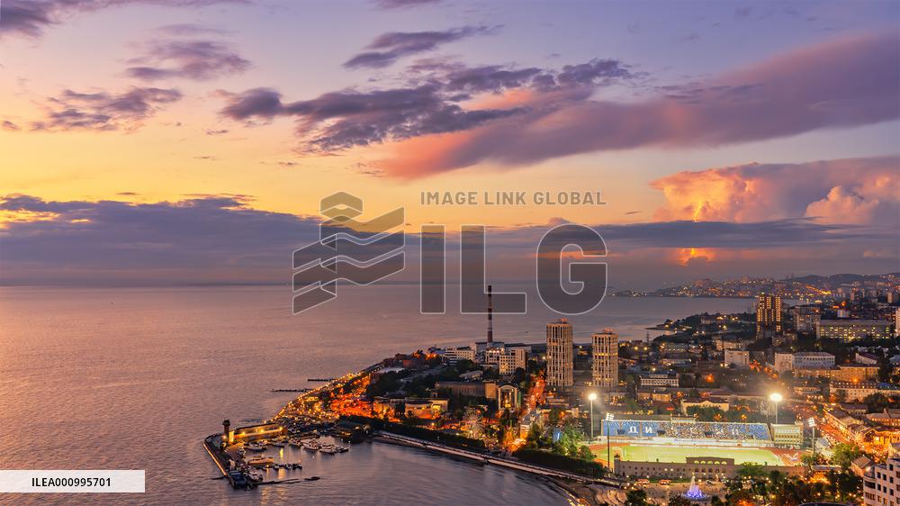 RUSSIA-VLADIVOSTOK-SUMMER NIGHT