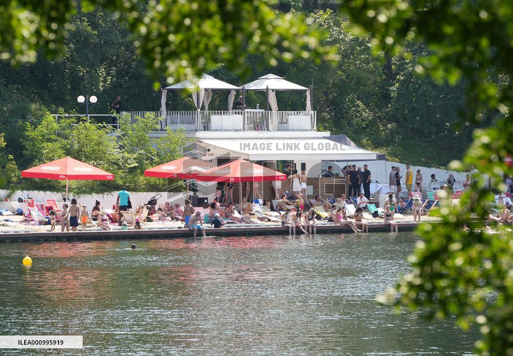 GERMANY-BERLIN-HEATWAVE
