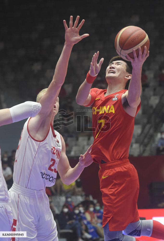(SP)INDONESIA-JAKARTA-BASKETBALL-FIBA ASIA CUP 2022-LEBANON VS CHINA
