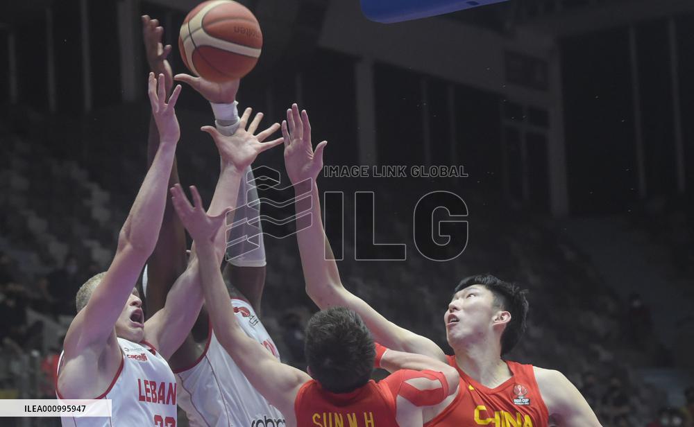 (SP)INDONESIA-JAKARTA-BASKETBALL-FIBA ASIA CUP 2022-LEBANON VS CHINA