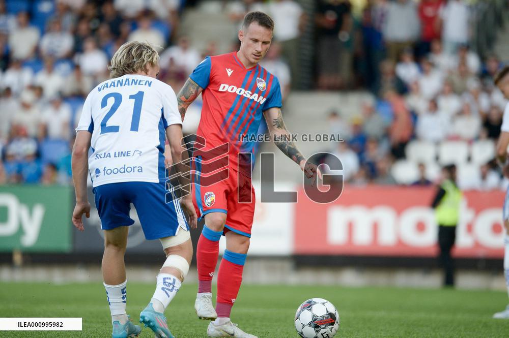 Champions League 2nd qualification round match HJK vs FC Viktoria Plzen