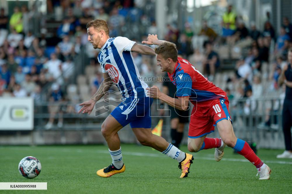 Champions League 2nd qualification round match HJK Helsinki vs. FC Viktoria Plzen