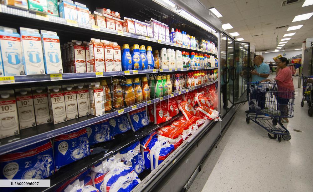 CANADA-MISSISSAUGA-INFLATION-RISE