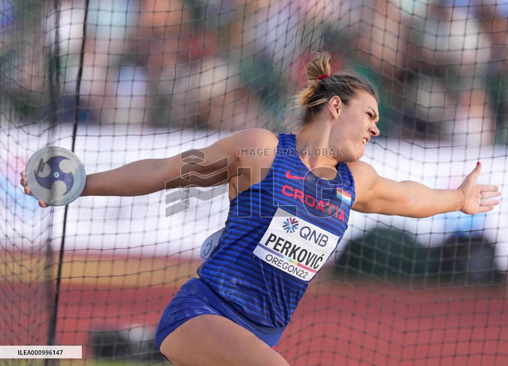(SP)U.S.-EUGENE-ATHLETICS-WORLD CHAMPIONSHIPS-WOMEN'S DISCUS THROW-FINAL