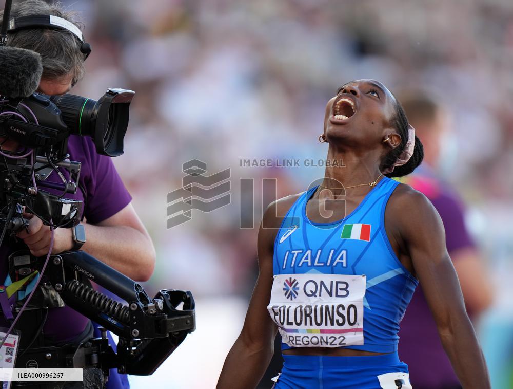 (SP)U.S.-EUGENE-ATHLETICS-WORLD CHAMPIONSHIPS-WOMEN'S 400M HURDLES SEMIFINAL