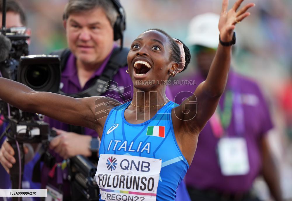 (SP)U.S.-EUGENE-ATHLETICS-WORLD CHAMPIONSHIPS-WOMEN'S 400M HURDLES SEMIFINAL