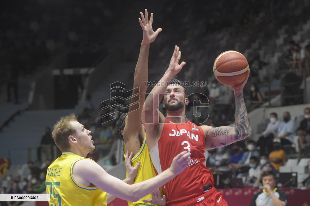 (SP)INDONESIA-JAKARTA-BASKETBALL-FIBA ASIA CUP 2022-AUS VS JPN
