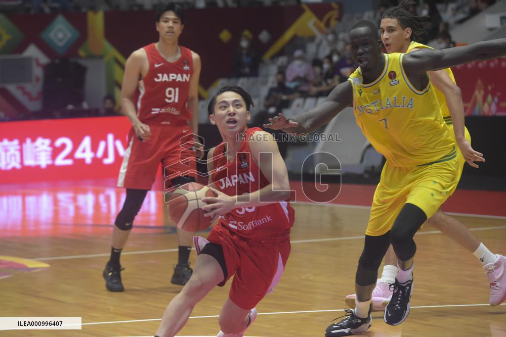 (SP)INDONESIA-JAKARTA-BASKETBALL-FIBA ASIA CUP 2022-AUS VS JPN