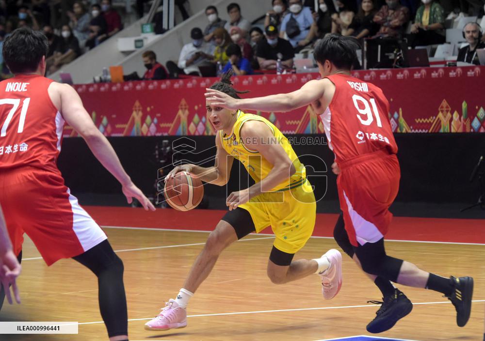 (SP)INDONESIA-JAKARTA-BASKETBALL-FIBA ASIA CUP 2022-AUS VS JPN