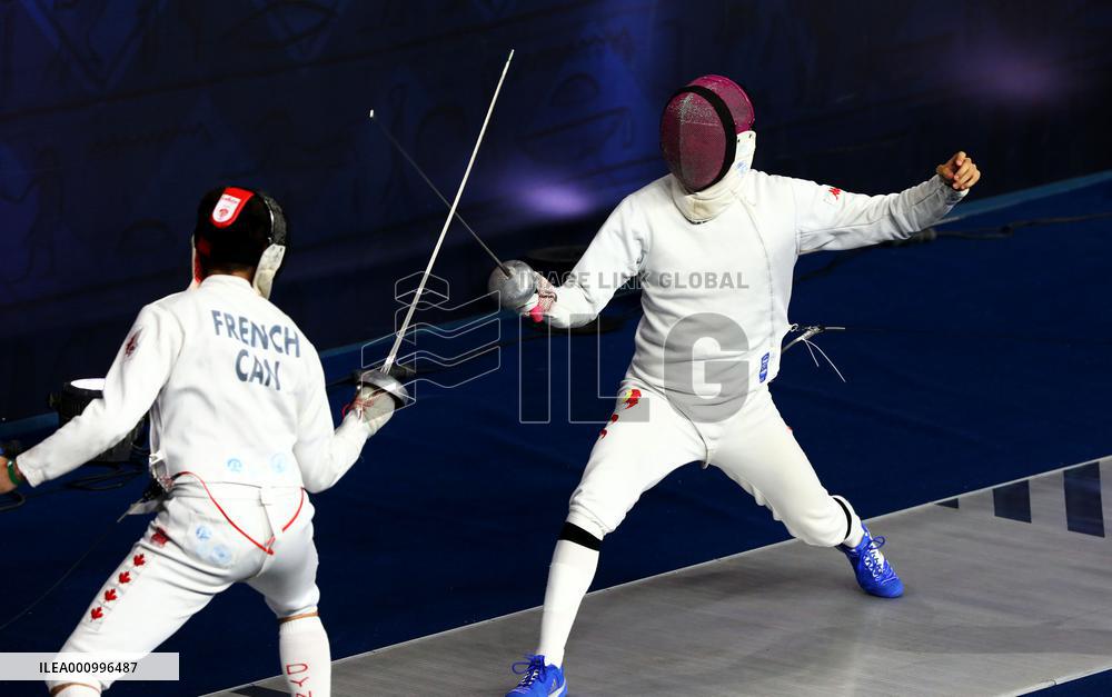 (SP)EGYPT-CAIRO-FENCING-2022 WORLD CHAMPIONSHIPS-TEAM MEN'S EPEE-TABLE OF 16