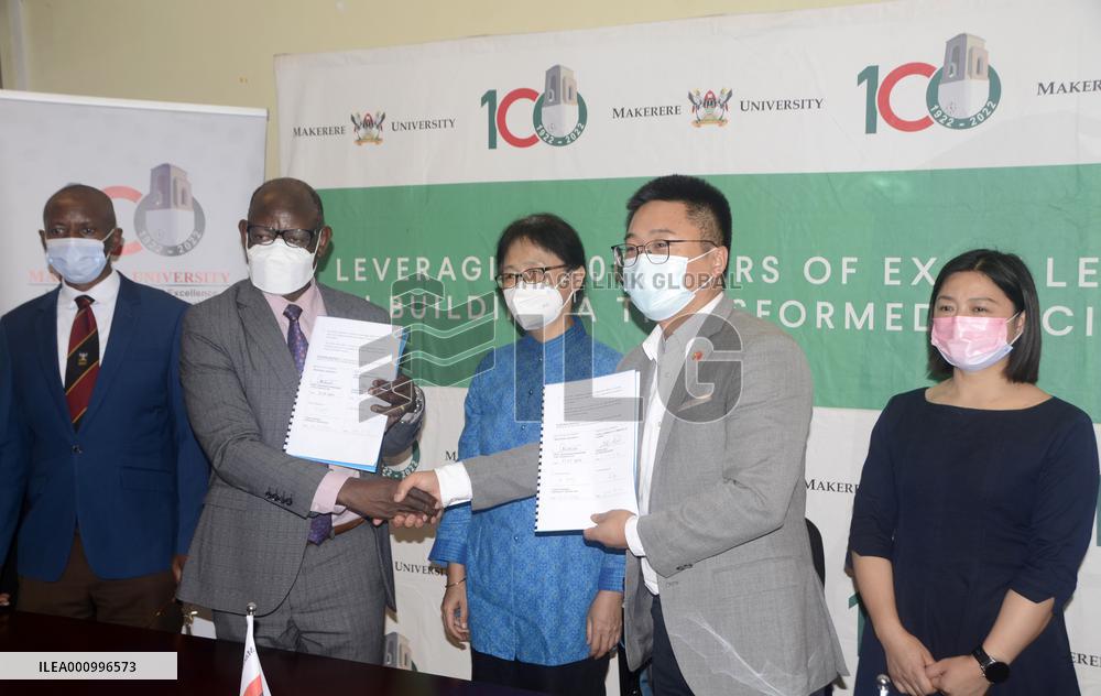 UGANDA-KAMPALA-CHINESE ENTERPRISES-TALENT TRAINING COOPERATION