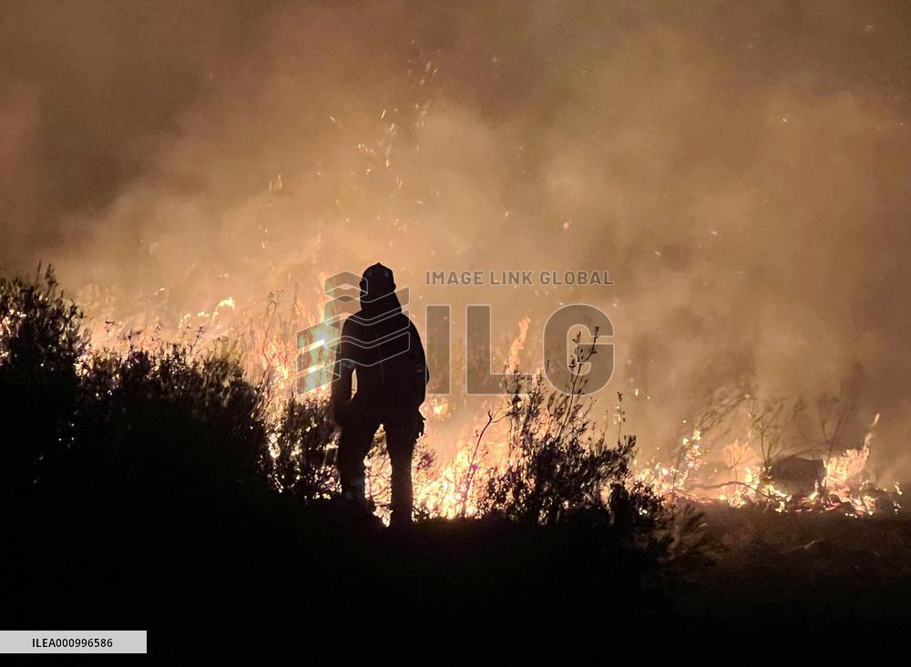SPAIN-HEATWAVE-WILDFIRES