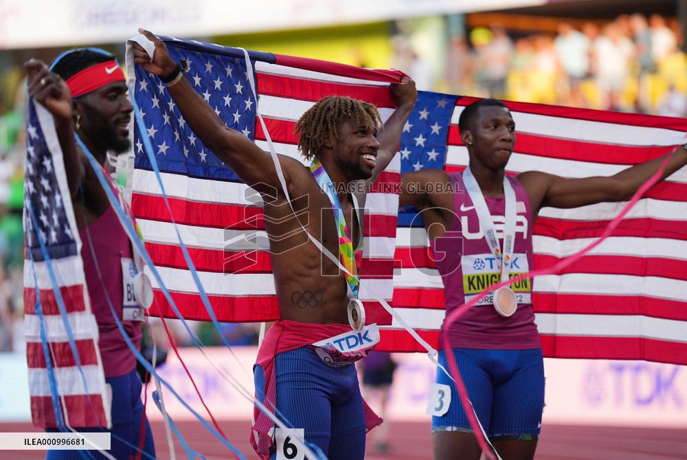 (SP)U.S.-EUGENE-ATHLETICS-WORLD CHAMPIONSHIPS-MEN'S 200M