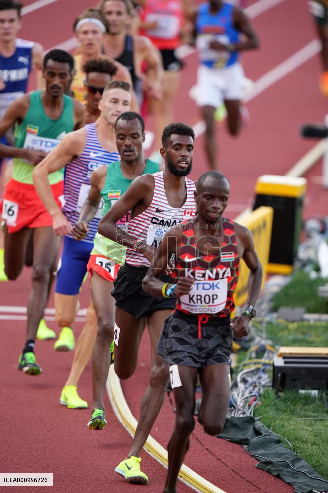 (SP)U.S.-EUGENE-ATHLETICS-WORLD CHAMPIONSHIPS-MEN'S 5000M HEATS