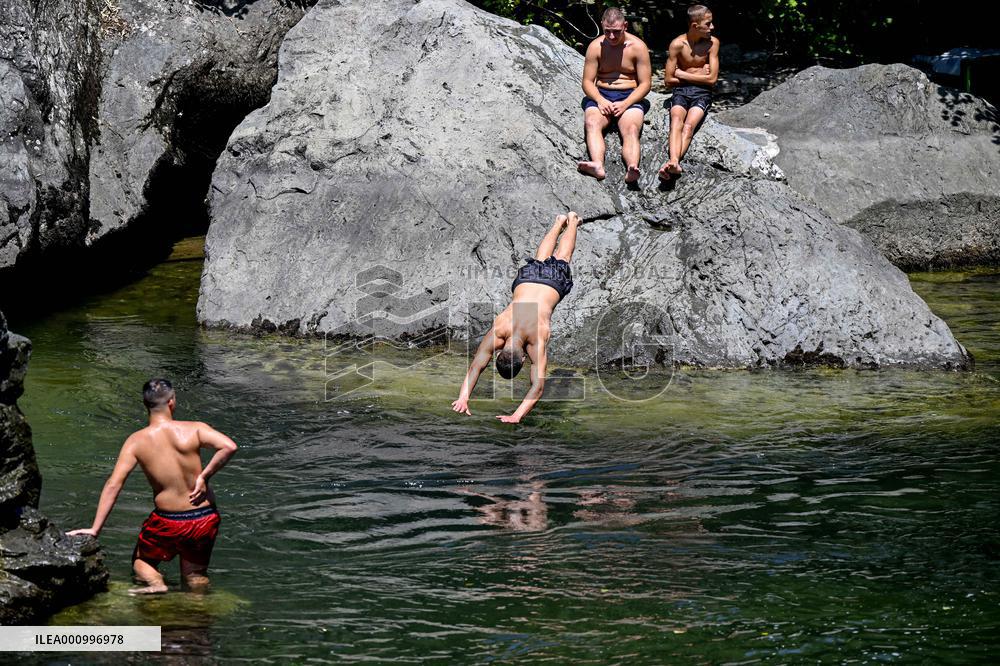 NORTH MACEDONIA-HEATWAVE