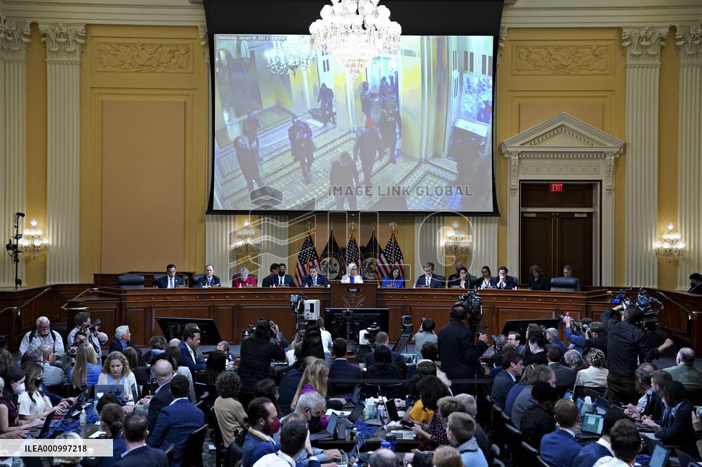 U.S.-WASHINGTON, D.C.-CAPITOL RIOT-INVESTIGATING-HEARING