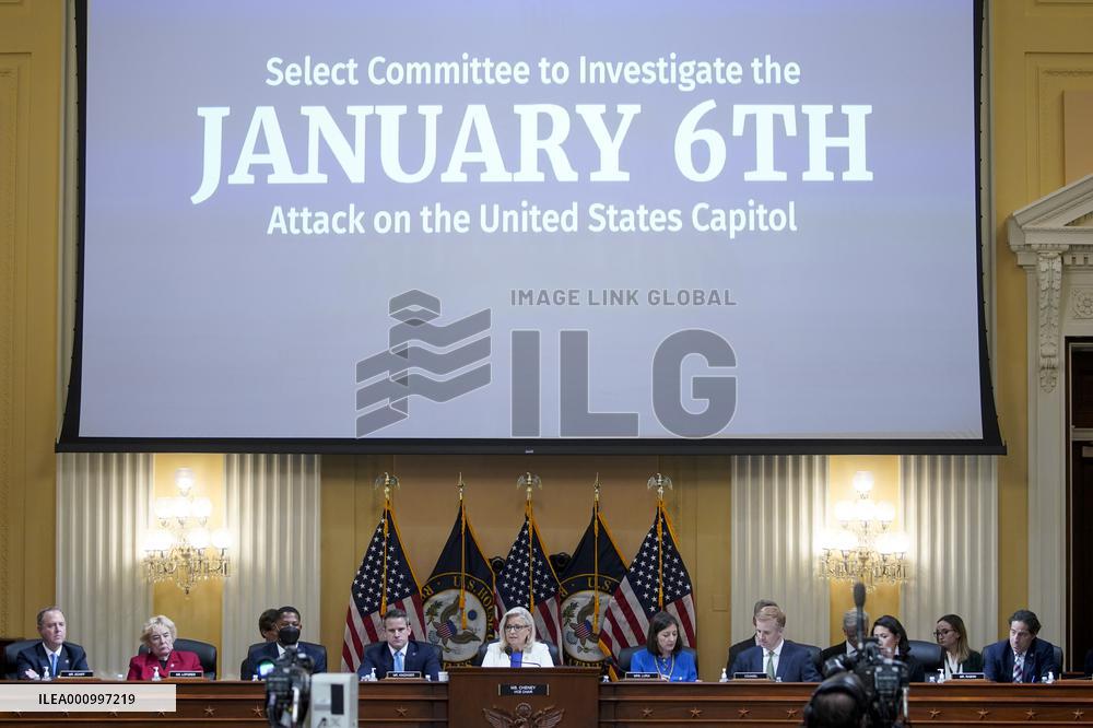 U.S.-WASHINGTON, D.C.-CAPITOL RIOT-INVESTIGATING-HEARING