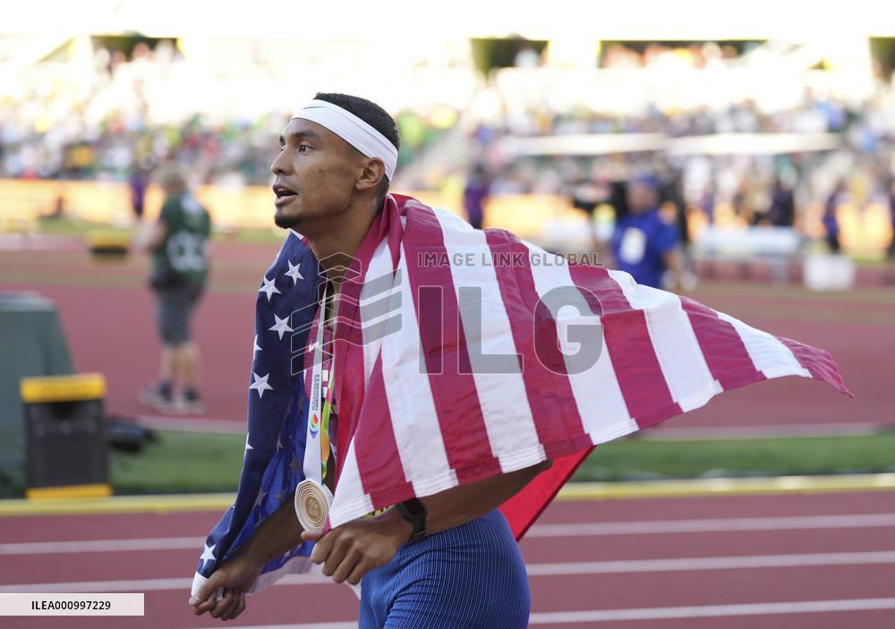 (SP)U.S.-EUGENE-ATHLETICS-WORLD CHAMPIONSHIPS-MEN'S 400M FINAL
