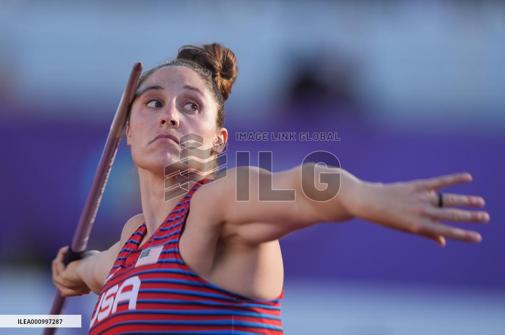 (SP)U.S.-EUGENE-ATHLETICS-WORLD CHAMPIONSHIPS-WOMEN'S JAVELIN THROW FINAL