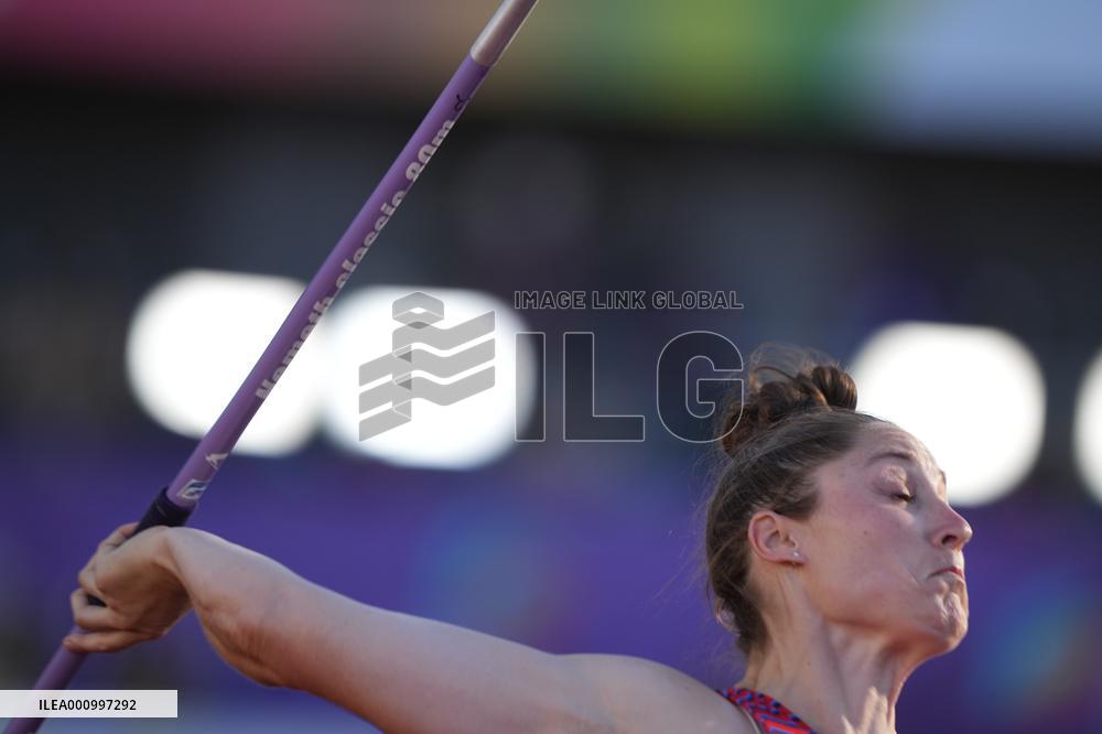 (SP)U.S.-EUGENE-ATHLETICS-WORLD CHAMPIONSHIPS-WOMEN'S JAVELIN THROW FINAL
