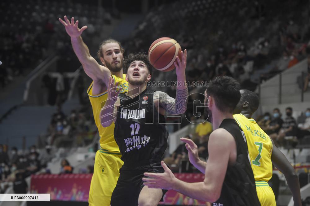 (SP)INDONESIA-JAKARTA-BASKETBALL-FIBA ASIA CUP 2022-SEMIFINAL-AUS VS NZL