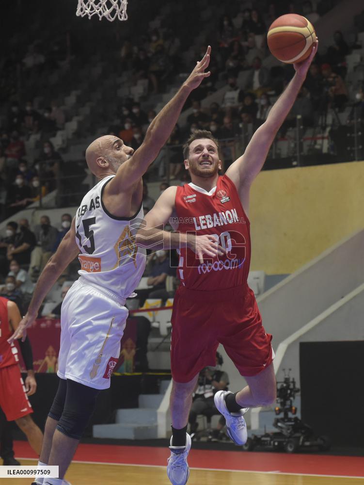 (SP)INDONESIA-JAKARTA-BASKETBALL-FIBA ASIA CUP 2022- SEMIFINAL-JOR VS LBN
