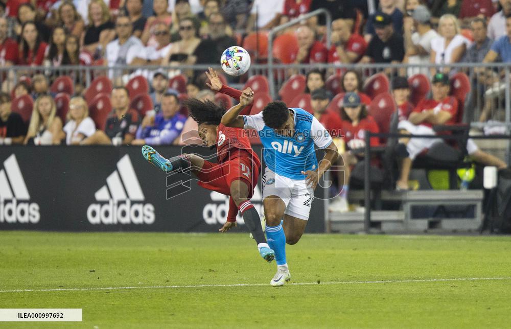 (SP)CANADA-TORONTO-SOCCER-MLS-TORONTO FC VS CHARLOTTE FC