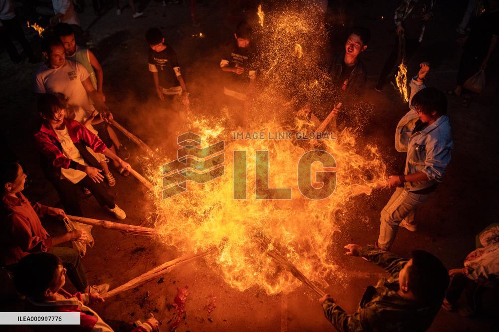 CHINA-YUNNAN-YI ETHNIC GROUP-TORCH FESTIVAL (CN)