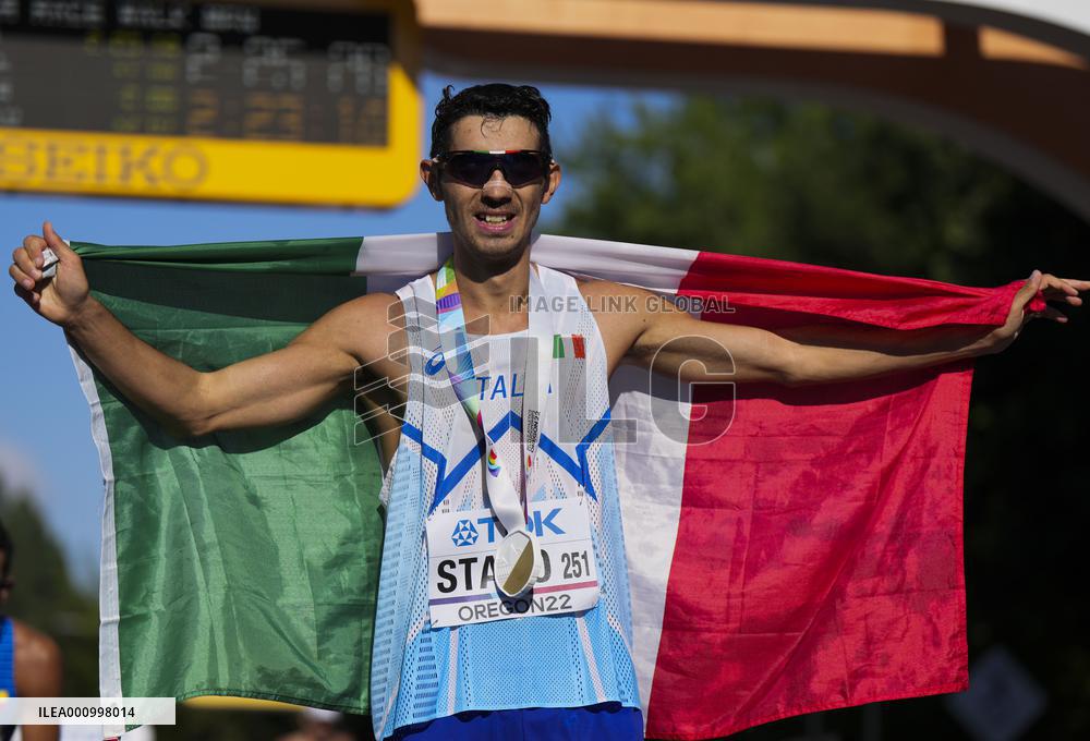 (SP)U.S.-EUGENE-ATHLETICS-WORLD CHAMPIONSHIPS-MEN'S 35KM RACE WALK