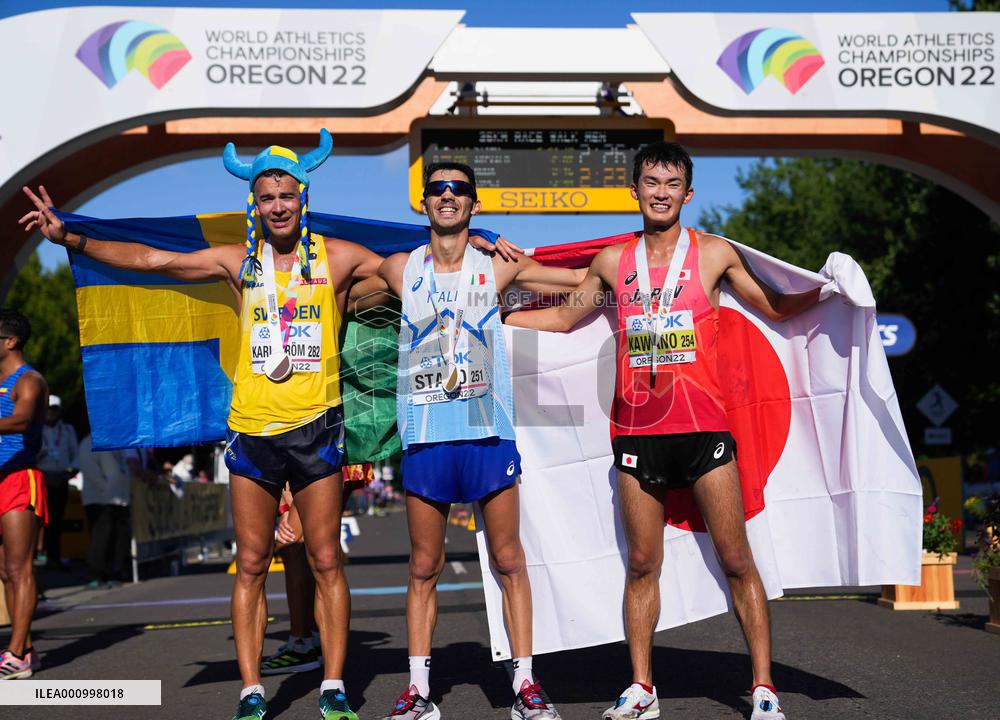 (SP)U.S.-EUGENE-ATHLETICS-WORLD CHAMPIONSHIPS-MEN'S 35KM RACE WALK