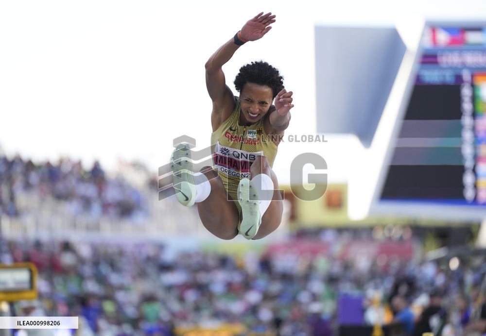 (SP)U.S.-EUGENE-ATHLETICS-WORLD CHAMPIONSHIPS-WOMEN'S LONG JUMP FINAL