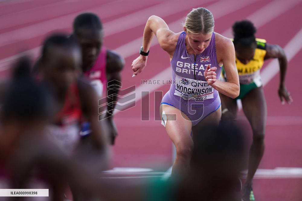 (SP)U.S.-EUGENE-ATHLETICS-WORLD CHAMPIONSHIPS-WOMEN'S 800M FINAL