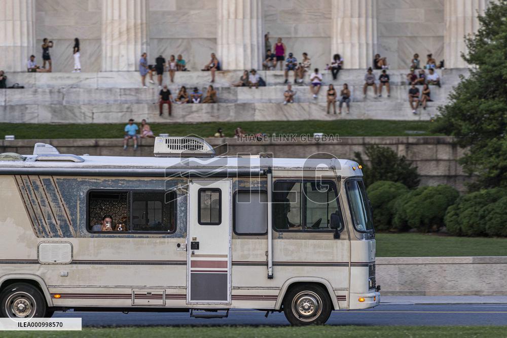 U.S.-WASHINGTON, D.C.-HEATWAVE